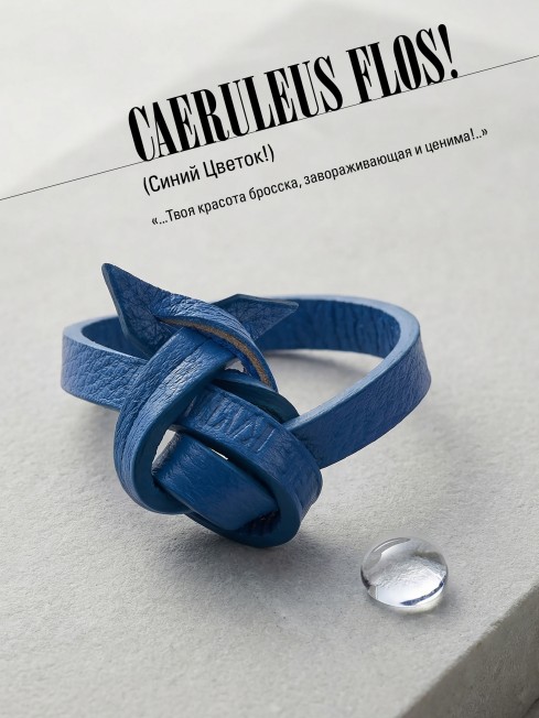 Ремешок на сумку-БРАСЛЕТ-держатель Брелока Унисекс Pi-CAERULEUS FLOS!